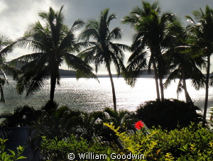Late in the day at Wananavu by William Goodwin 
